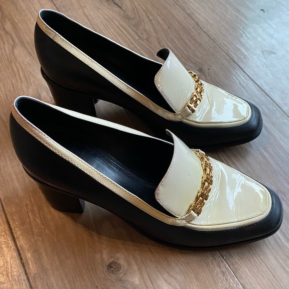 Tory Burch Shoes - EUC Tory Burch Perrine Heeled Loafers